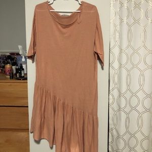 Zara Knit Blush Dress | Size M